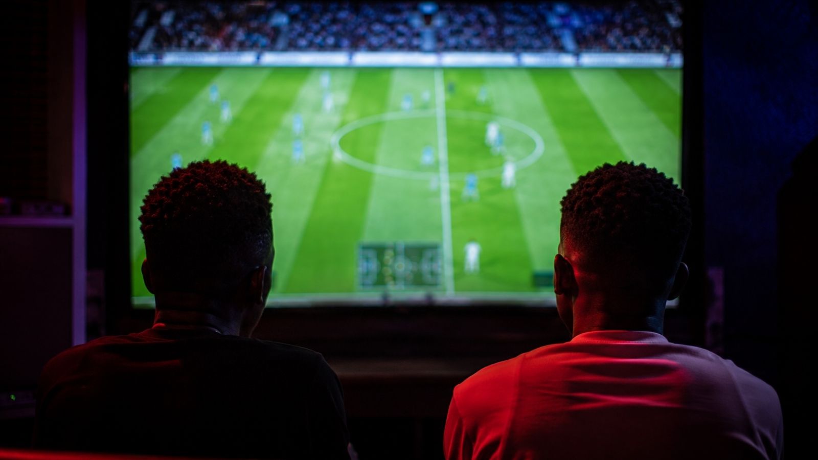 The big screen in play